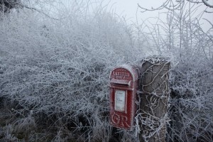 Oldest mailbox in England.